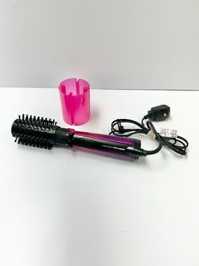 Infinity Pro by Conair Spin Air Brush Model #BC178 Pink Rotating Heat Dryer Curl